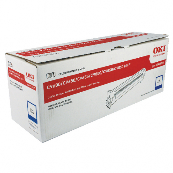 Oki C9600/C9800 Cyan Original Imaging Drum (42918107) 
